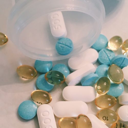 hormones, tablets and gel caps